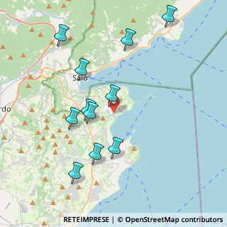 Mappa Via Porto San Felice, 25010 San Felice del Benaco BS, Italia (4.07909)