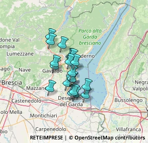 Mappa Via Porto San Felice, 25010 San Felice del Benaco BS, Italia (8.7455)