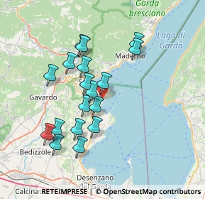 Mappa Via Porto San Felice, 25010 San Felice del Benaco BS, Italia (6.58444)