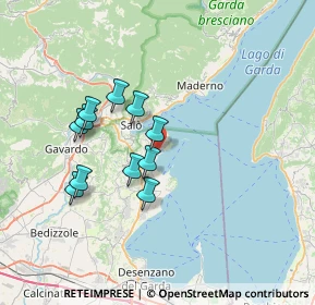 Mappa Via Porto San Felice, 25010 San Felice del Benaco BS, Italia (6.06)