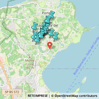 Mappa Via Porto San Felice, 25010 San Felice del Benaco BS, Italia (0.7345)