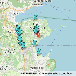 Mappa Via Porto San Felice, 25010 San Felice del Benaco BS, Italia (1.837)