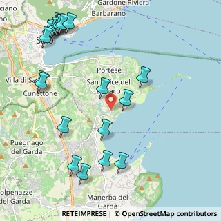 Mappa Via Porto San Felice, 25010 San Felice del Benaco BS, Italia (2.7395)