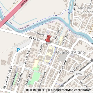 Mappa Via Roma, 27, 30020 Quarto d'Altino, Venezia (Veneto)