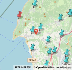 Mappa Via Poiano, 37010 Costermano VR, Italia (5.44533)