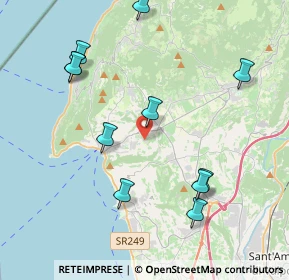 Mappa Via Poiano, 37010 Costermano VR, Italia (4.38545)