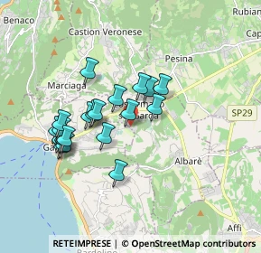 Mappa Via Poiano, 37010 Costermano VR, Italia (1.545)