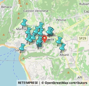 Mappa Via Poiano, 37010 Costermano VR, Italia (1.16059)