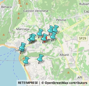 Mappa Via Poiano, 37010 Costermano VR, Italia (1.3375)