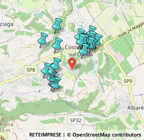 Mappa Via Poiano, 37010 Costermano VR, Italia (0.71)