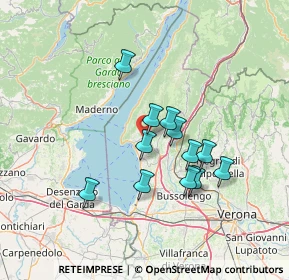 Mappa Via Poiano, 37010 Costermano VR, Italia (11.405)