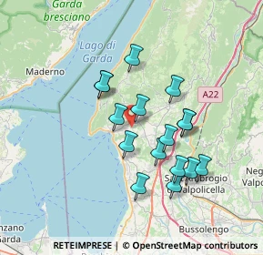 Mappa Via Poiano, 37010 Costermano VR, Italia (6.065)