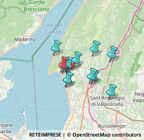 Mappa Via Poiano, 37010 Costermano VR, Italia (4.46583)