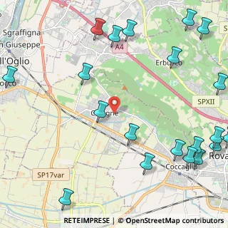 Mappa Via Mario Corioni, 25033 Cologne BS, Italia (3.167)