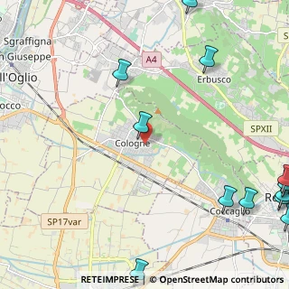 Mappa Via Mario Corioni, 25033 Cologne BS, Italia (3.59154)