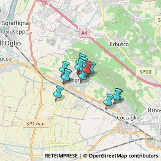 Mappa Via Mario Corioni, 25033 Cologne BS, Italia (0.96429)