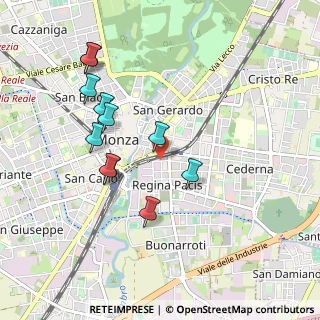 Mappa Via Buccari, 20052 Monza MB, Italia (0.93)