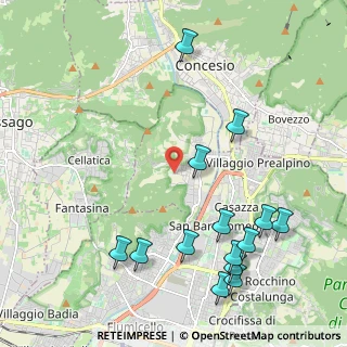 Mappa Via Salvemini, 25060 Collebeato BS, Italia (2.55143)