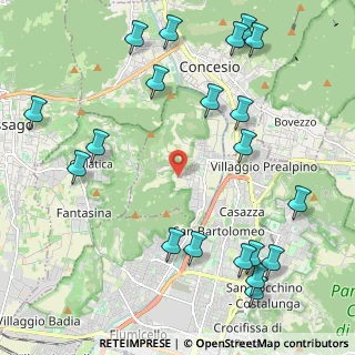 Mappa Via Salvemini, 25060 Collebeato BS, Italia (2.7315)