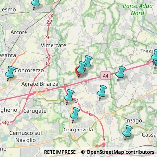 Mappa Strada Provinciale, 20873 Cavenago di Brianza MB, Italia (5.62167)