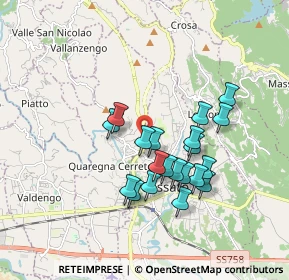 Mappa SP232, 13854 Cossato BI, Italia (1.523)