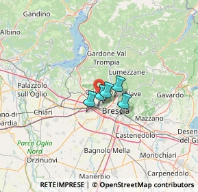 Mappa 25064 Gussago BS, Italia (27.22)