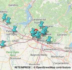 Mappa 25064 Gussago BS, Italia (12.45)