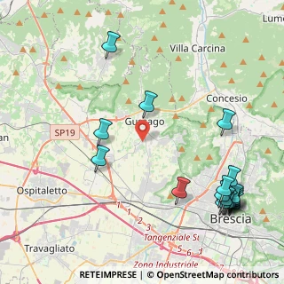 Mappa 25064 Gussago BS, Italia (5.50294)