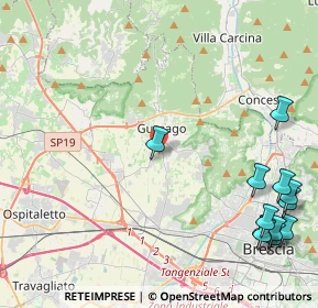 Mappa 25064 Gussago BS, Italia (6.06667)