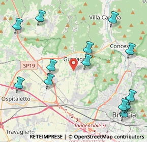 Mappa 25064 Gussago BS, Italia (5.28385)