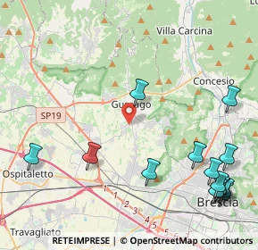 Mappa 25064 Gussago BS, Italia (5.74571)