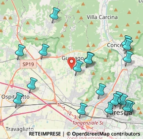 Mappa 25064 Gussago BS, Italia (5.25842)
