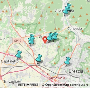 Mappa 25064 Gussago BS, Italia (3.49727)