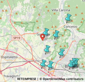 Mappa 25064 Gussago BS, Italia (5.03273)