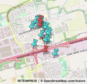 Mappa Via Don Giovanni Minzoni, 20873 Cavenago di Brianza MB, Italia (0.287)