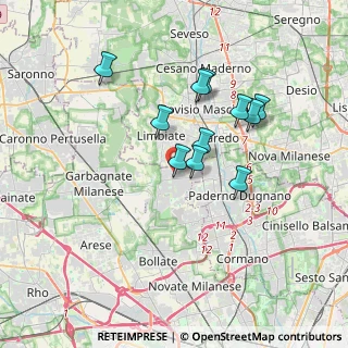 Mappa Via della Liberazione, 20030 Senago MI, Italia (2.98455)