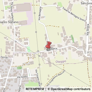 Mappa Via Lanca, 4, 28047 Oleggio, Novara (Piemonte)