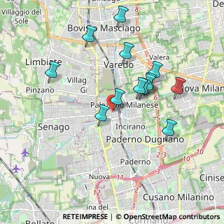 Mappa Via Monte Sabotino, 20037 Paderno Dugnano MI, Italia (1.75308)