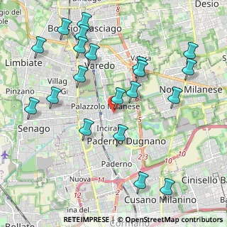 Mappa Via Niccolò Tommaseo, 20037 Paderno Dugnano MI, Italia (2.343)