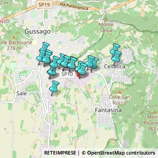 Mappa Via Guido Rossa, 25060 Cellatica BS, Italia (0.6775)