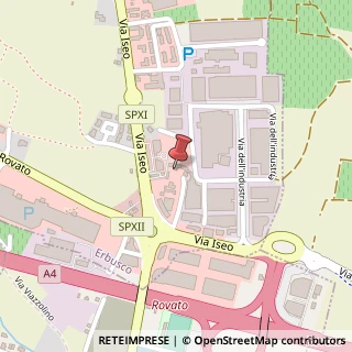 Mappa Via Iseo, 64, 25030 Erbusco, Brescia (Lombardia)