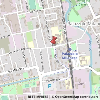 Mappa Via Monte Sabotino, 34, 20037 Paderno Dugnano, Milano (Lombardia)