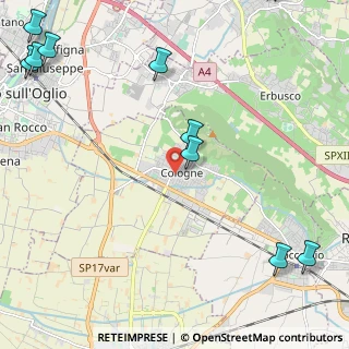 Mappa Via Mazzotti, 25033 Cologne BS, Italia (3.44545)