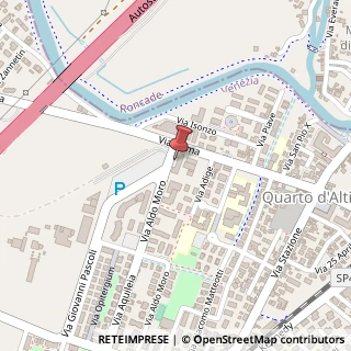 Mappa Via Aldo Moro, 124, 30020 Quarto d'Altino, Venezia (Veneto)