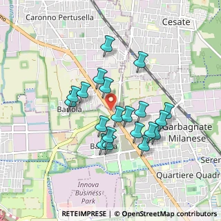 Mappa Via Peloritana, 21042 Caronno Pertusella VA, Italia (0.765)