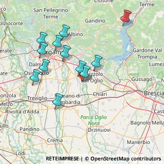 Mappa Via L. Brignoli, 24050 Palosco BG, Italia (15.19667)