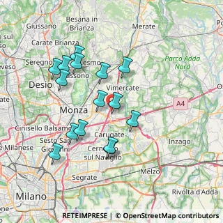 Mappa Via Pignacca, 20864 Agrate Brianza MB, Italia (6.97933)