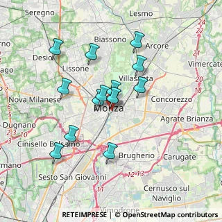 Mappa Spalto Piodo, 20052 Monza MB, Italia (2.98286)