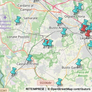 Mappa 20020 Busto Arsizio VA, Italia (6.566)