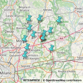 Mappa Via Fabio Filzi, 20864 Agrate Brianza MB, Italia (5.77538)